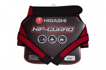 Защита неопреновая Higashi Hip-Guard #Red/Black купить недорого в интернет-магазине Рыбалка